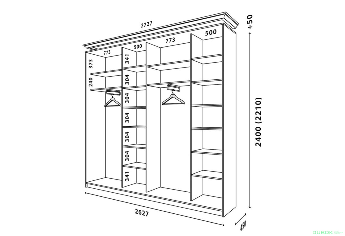 Fotografia 2 - Korpus 2630x600 W Rim-Veneziano 3D 2,63 m