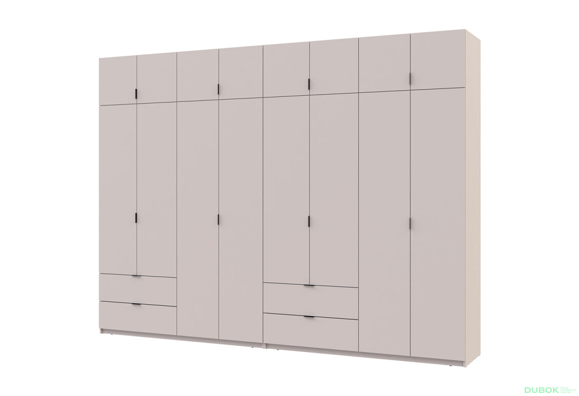 Skriňa Lukas 4+4 DT 320 kašmír