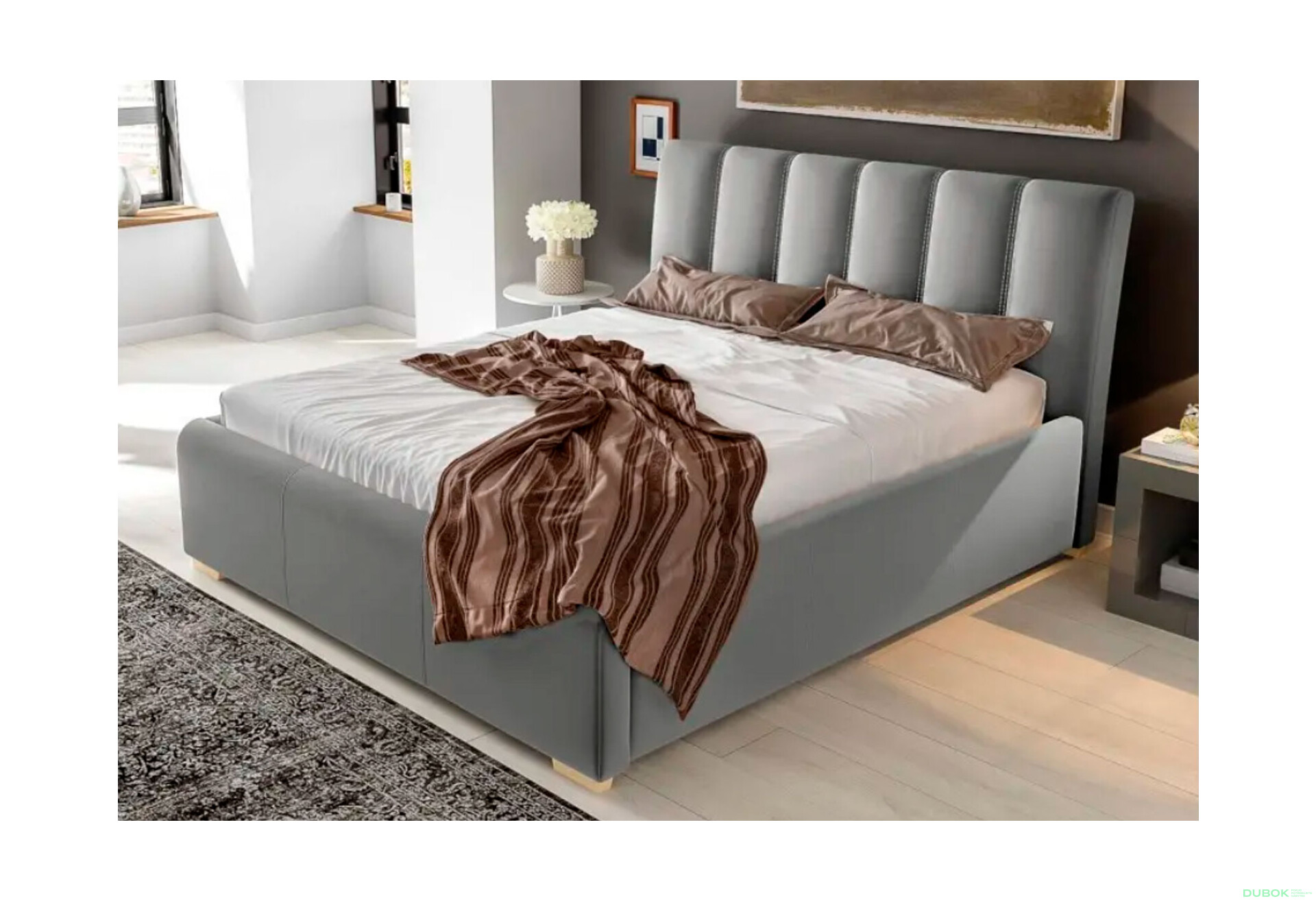 Fotografia 3 - Posteľ Everest 160x200 Matt Velvet 85 Davis G4 Buk