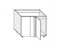 Fotografia 1 - Spodný roh H 90°/820x1000x600 1dvere Pre Blum pravý Millenium Premium