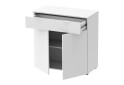 Komoda s dvierkami a zásuvkou Ron 2 80 cm Biela - Fotografia 5 Fotografia 5 - Komoda s dvierkami a zásuvkou Ron 2 80 cm Biela