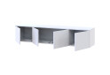 Fotografia 5 - TV stolík Levía biely 4dv 160x35x33