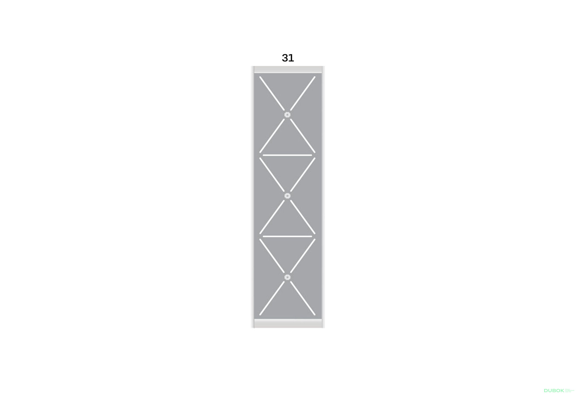 Fotografia 15 - Fasáda F-590 Umelecký materiál WT Rim-Veneziano 3D 1,8 m