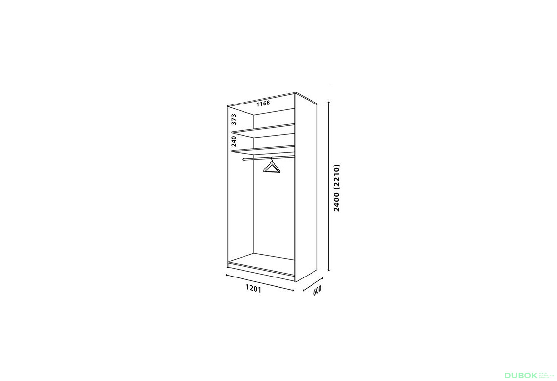 Korpus 1200x600 UNY Rim-Veneziano 2D 1,2 m - Fotografia 1 Fotografia 1 - Korpus 1200x600 UNY Rim-Veneziano 2D 1,2 m