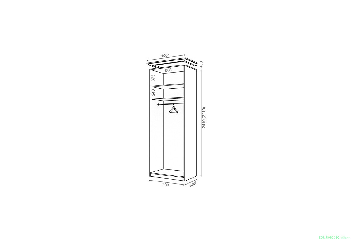 Korpus 900x600 Uni Rim-Veneziano 2D 0,9 m - Fotografia 1 Fotografia 1 - Korpus 900x600 Uni Rim-Veneziano 2D 0,9 m