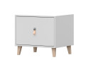 Fotografia 1 - Nočný stolík Figo biela Idczak meble