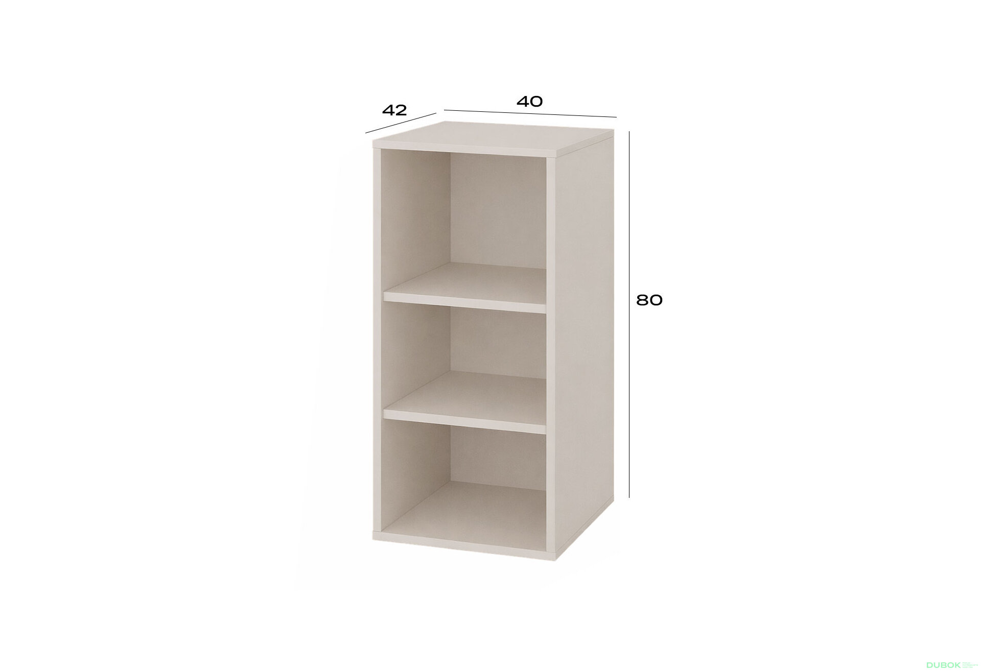 Fotografia 2 - Space Korpus komoda 1D kašmír