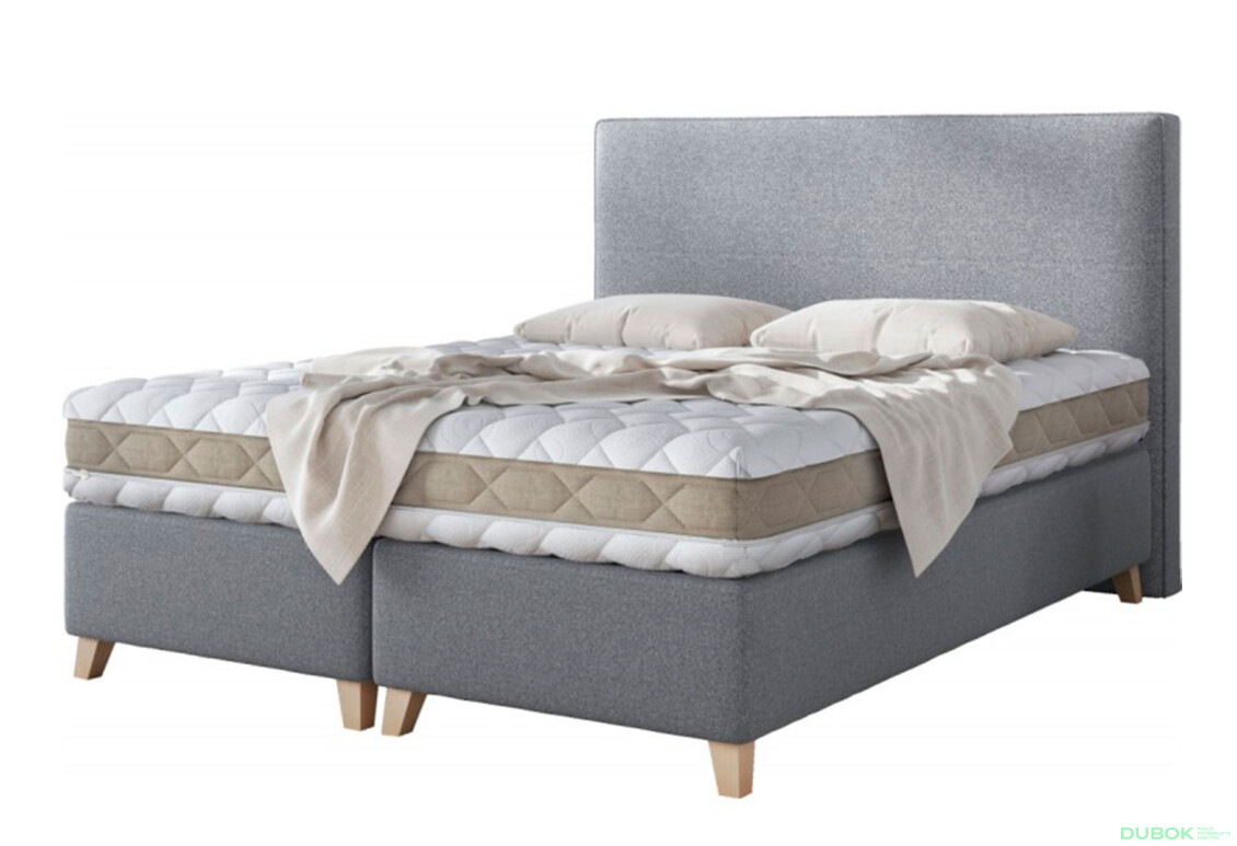 Posteľ Dino 180x200 Castel 89 Davis E10 Buk s roštom, úložným priestorom