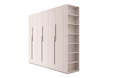 Skriňa 6D 260 cm kašmír Space