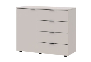 Komoda s dvierkami a 4 zásuvkami GC1 100 cm Kašmír Gelar