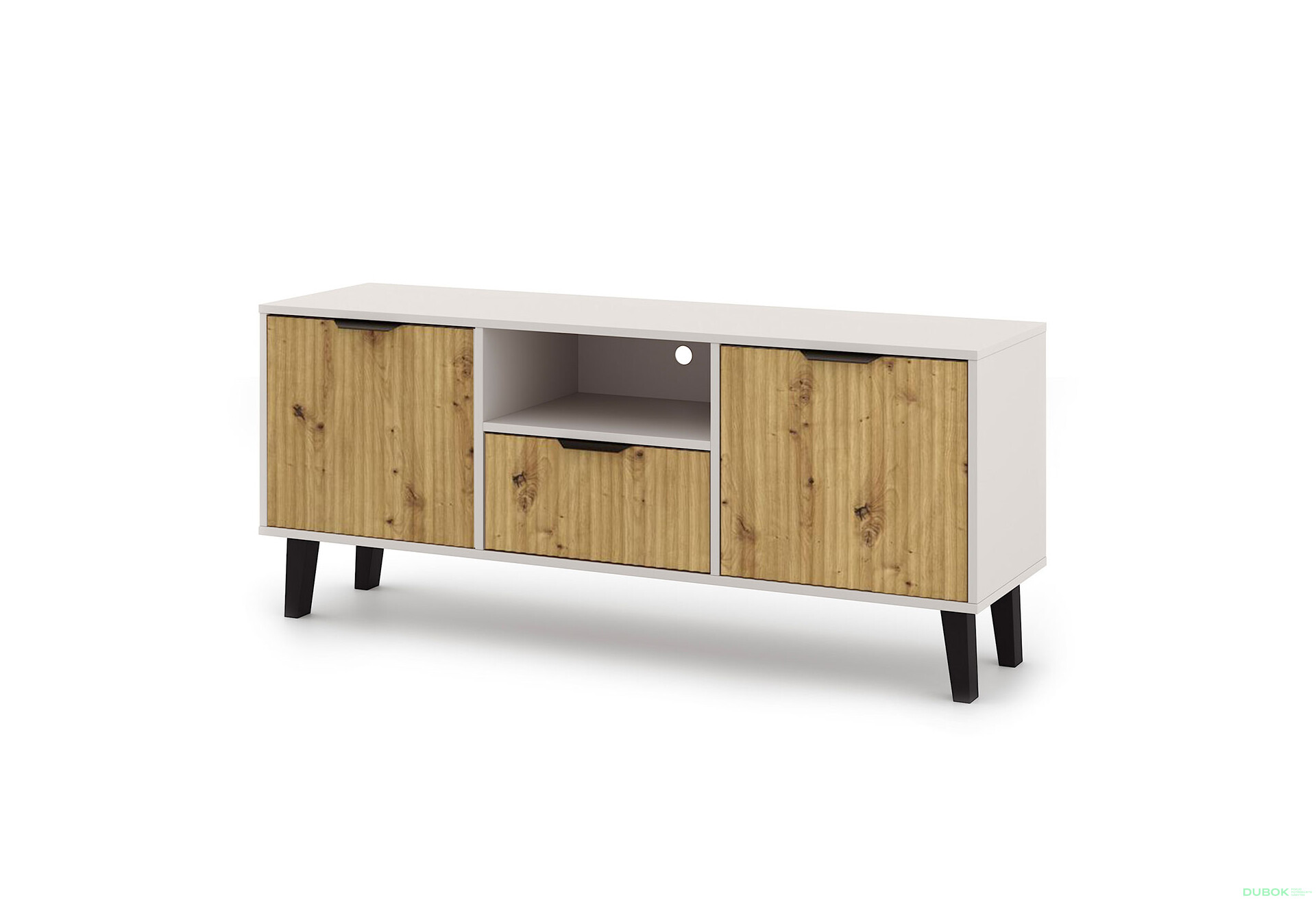 Fotografia 1 - TV stolík Borg Duo 2D1S kašmír / dub artisan