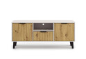 Fotografia 5 - TV stolík Borg Duo 2D1S kašmír / dub artisan