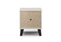 Fotografia 6 - Nočný stolík Borg 1s kašmír / dub artisan
