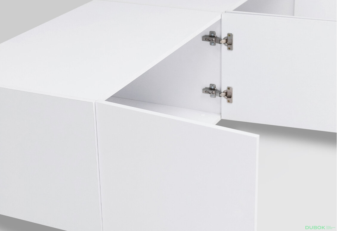 Fotografia 4 - Nadstavec 3D biely lesk Mila