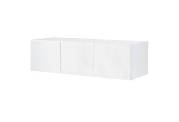 Nadstavec 3D biely lesk