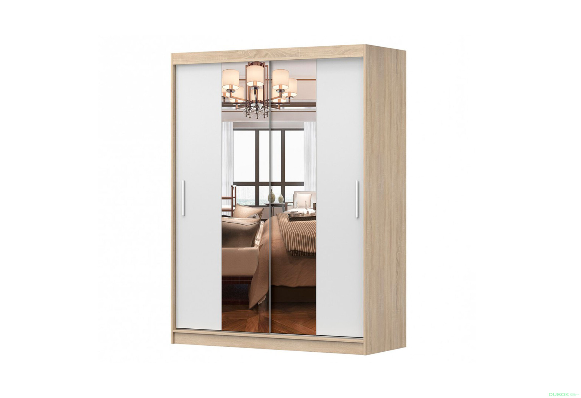 Fotografia 1 - Skriňa Vista 01 dub sonoma / biely