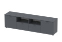 Fotografia 4 - TV stolík s dvierkami a zásuvkami Ron 4 180 cm Grafit