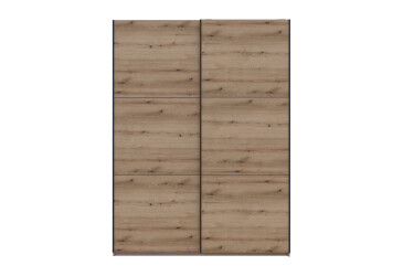Skriňa s posuvnými dverami Dub Evok 2 DTD / 3 časti 180x60x240 Fotografia Skriňa s posuvnými dverami Dub Evok 2 DTD / 3 časti 180x60x240