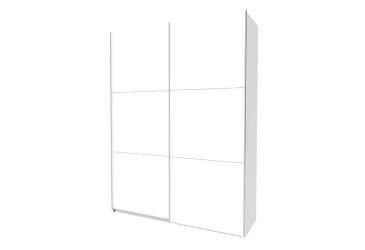 Skriňa s posuvnými dverami Biela Biela 2 DTD / 3 časti 180x60x240