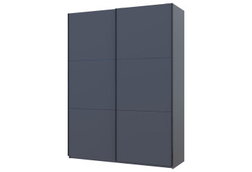 Skriňa G-Caiser Doros s 2 dverami DTD, 160 cm, grafit