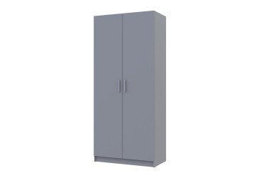 Skriňa na odevy 2 DTD 90x48x204 Šedá