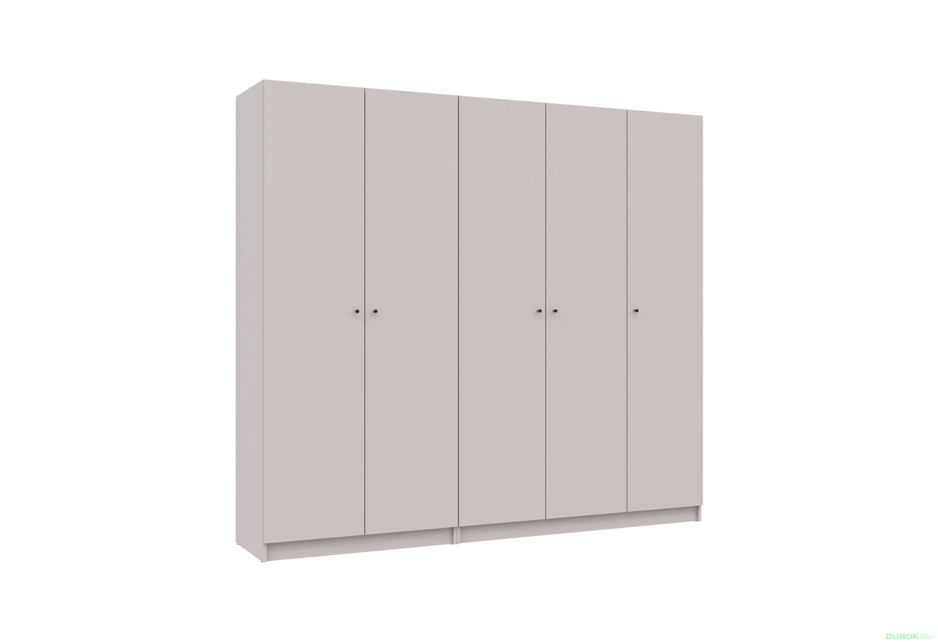 Skriňa Promo so 5 dverami 225 cm Kašmír - Fotografia 4 Fotografia 4 - Skriňa Promo so 5 dverami 225 cm Kašmír