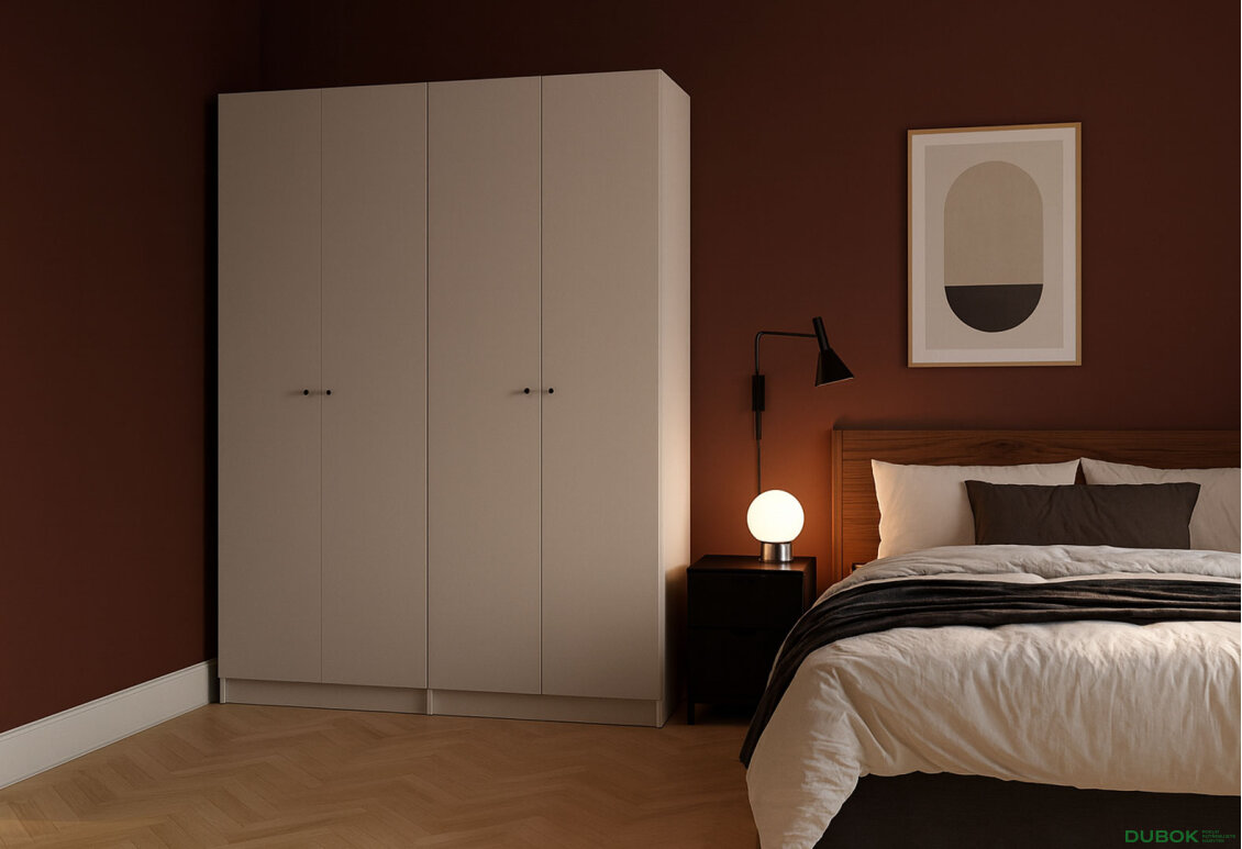 Fotografia 8 - Skriňa Promo so 4 dverami 180 cm Kašmír