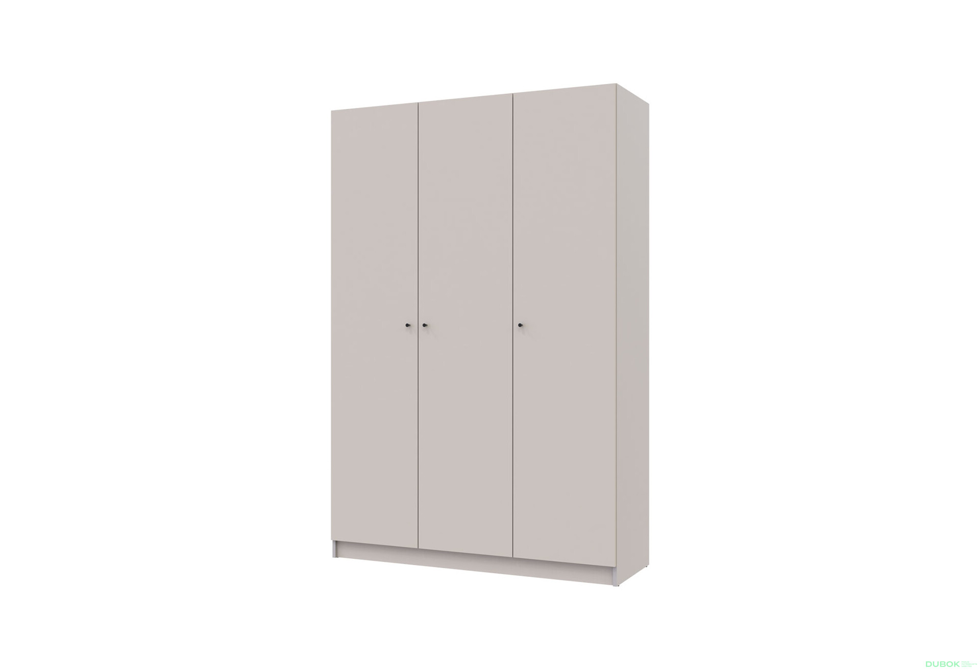 Skriňa Promo s 3 dverami 135 cm kašmír - Fotografia 1 Fotografia 1 - Skriňa Promo s 3 dverami 135 cm kašmír