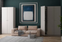 Skriňa Promo s 2 dverami 90 cm kašmír - Fotografia 2 Fotografia 2 - Skriňa Promo s 2 dverami 90 cm kašmír