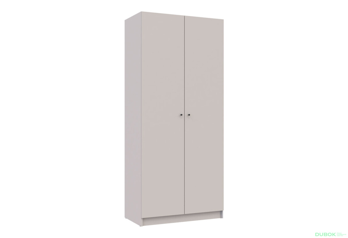 Skriňa Promo s 2 dverami 90 cm kašmír - Fotografia 6 Fotografia 6 - Skriňa Promo s 2 dverami 90 cm kašmír