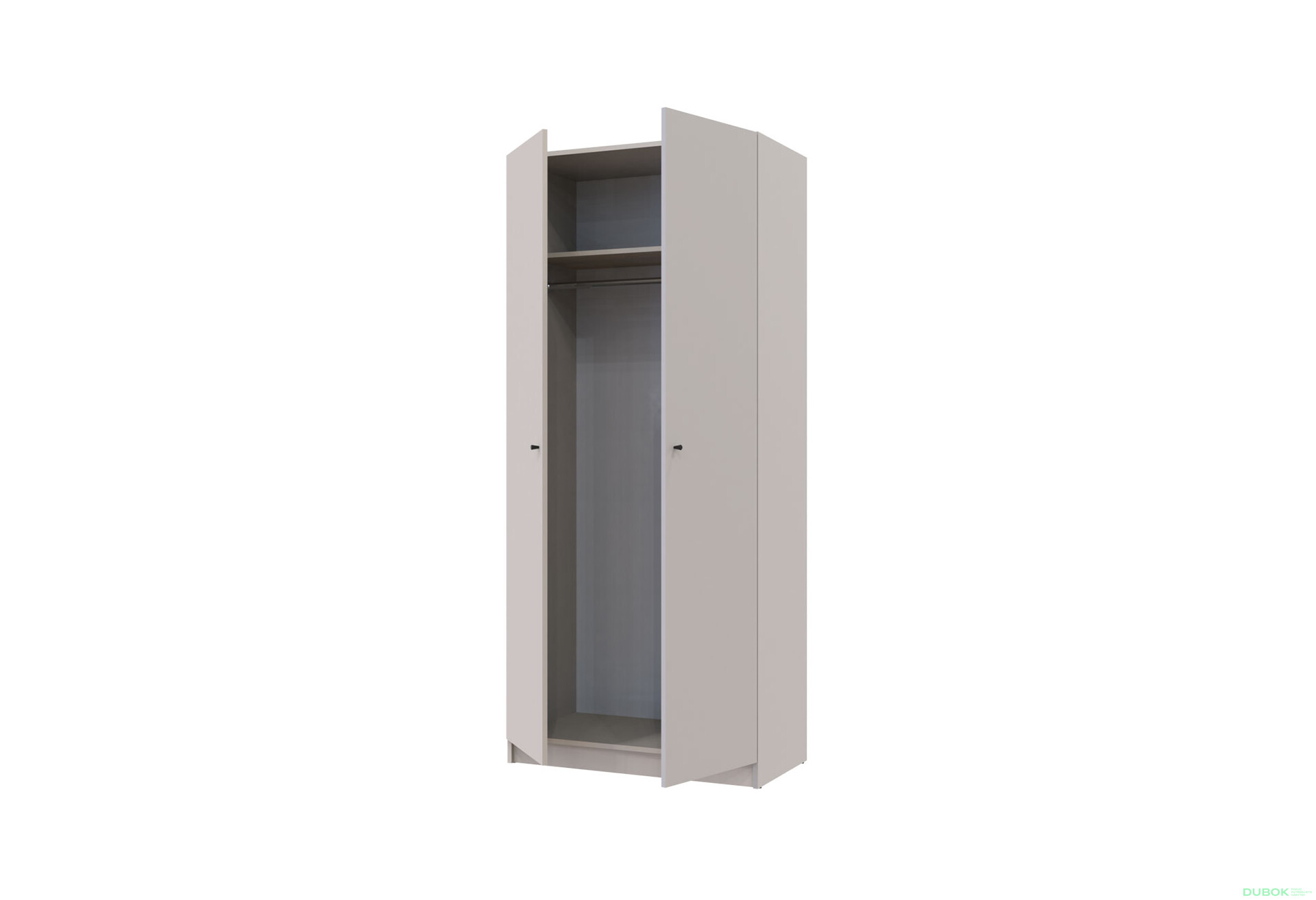 Fotografia 5 - Skriňa Promo s 2 dverami 90 cm kašmír
