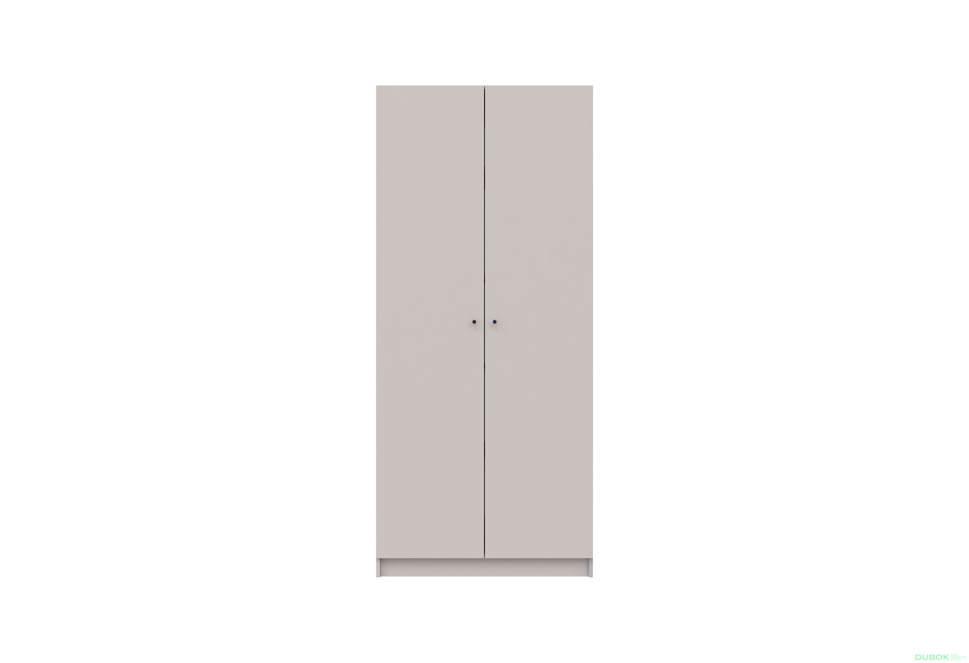 Skriňa Promo s 2 dverami 90 cm kašmír - Fotografia 3 Fotografia 3 - Skriňa Promo s 2 dverami 90 cm kašmír