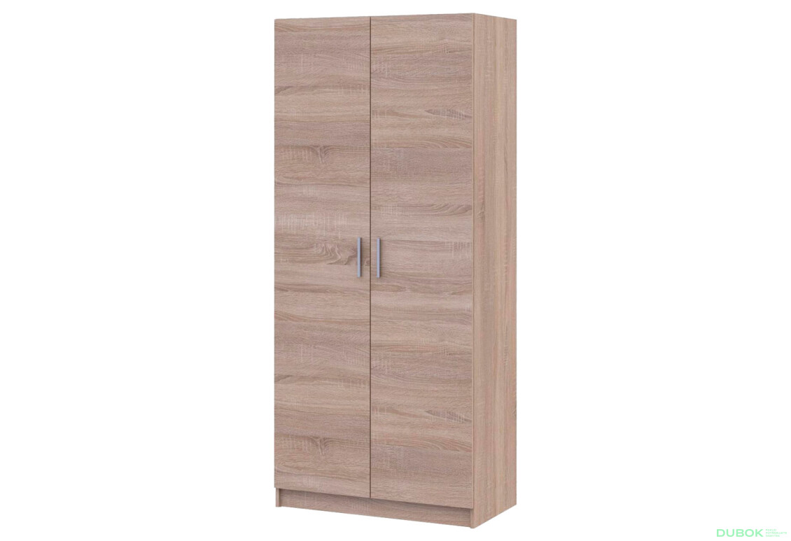 Skriňa Promo s policami 2 DTD 90x48x204 Dub sonoma