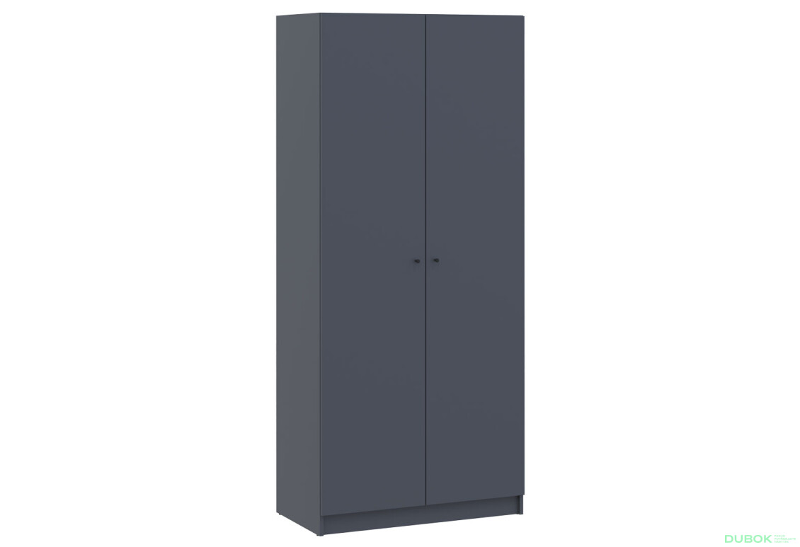 Skriňa Promo s policami 2 DTD 90x48x204 Grafit - Fotografia 3 Fotografia 3 - Skriňa Promo s policami 2 DTD 90x48x204 Grafit