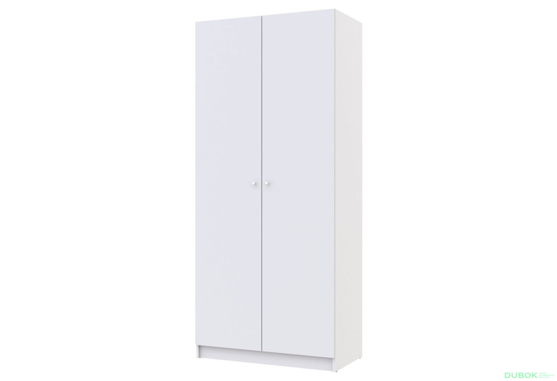 Skriňa Promo s policami 2 DTD 90x48x204 Biela - Fotografia 1 Fotografia 1 - Skriňa Promo s policami 2 DTD 90x48x204 Biela