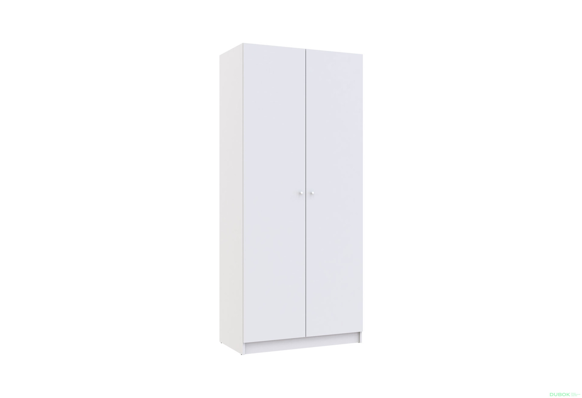 Skriňa Promo s policami 2 DTD 90x48x204 Biela - Fotografia 4 Fotografia 4 - Skriňa Promo s policami 2 DTD 90x48x204 Biela