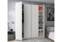 Skriňa Doros Promo 2+2 DTD, 4-dverová, 180 cm, Biela - Fotografia 4 Fotografia 4 - Skriňa Doros Promo 2+2 DTD, 4-dverová, 180 cm, Biela