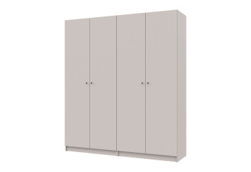 Skriňa Doros Promo 2+2 DTD, 4-dverová, 180 cm, Kašmír