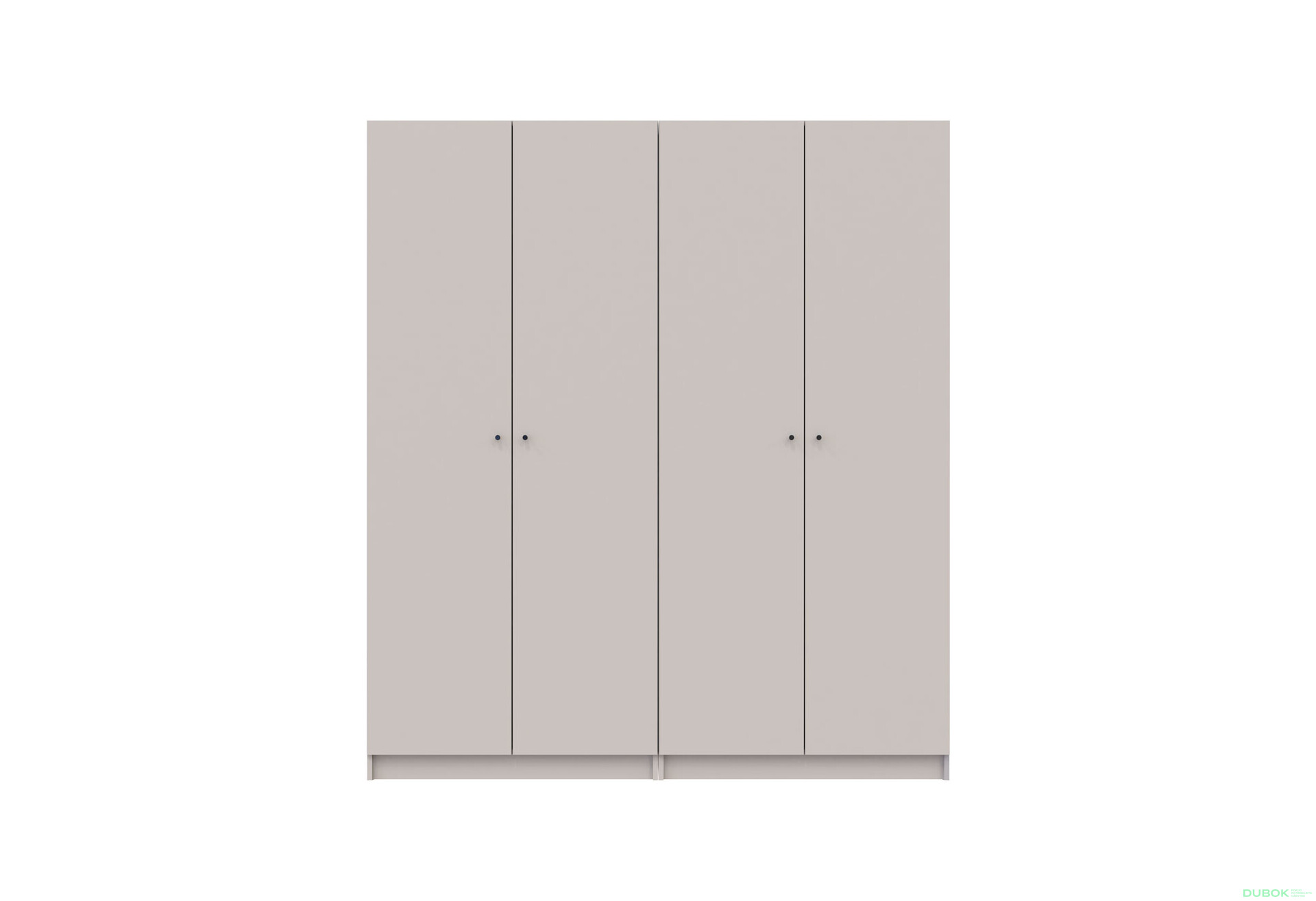 Skriňa Doros Promo 2+2 DTD, 4-dverová, 180 cm, Kašmír - Fotografia 4 Fotografia 4 - Skriňa Doros Promo 2+2 DTD, 4-dverová, 180 cm, Kašmír