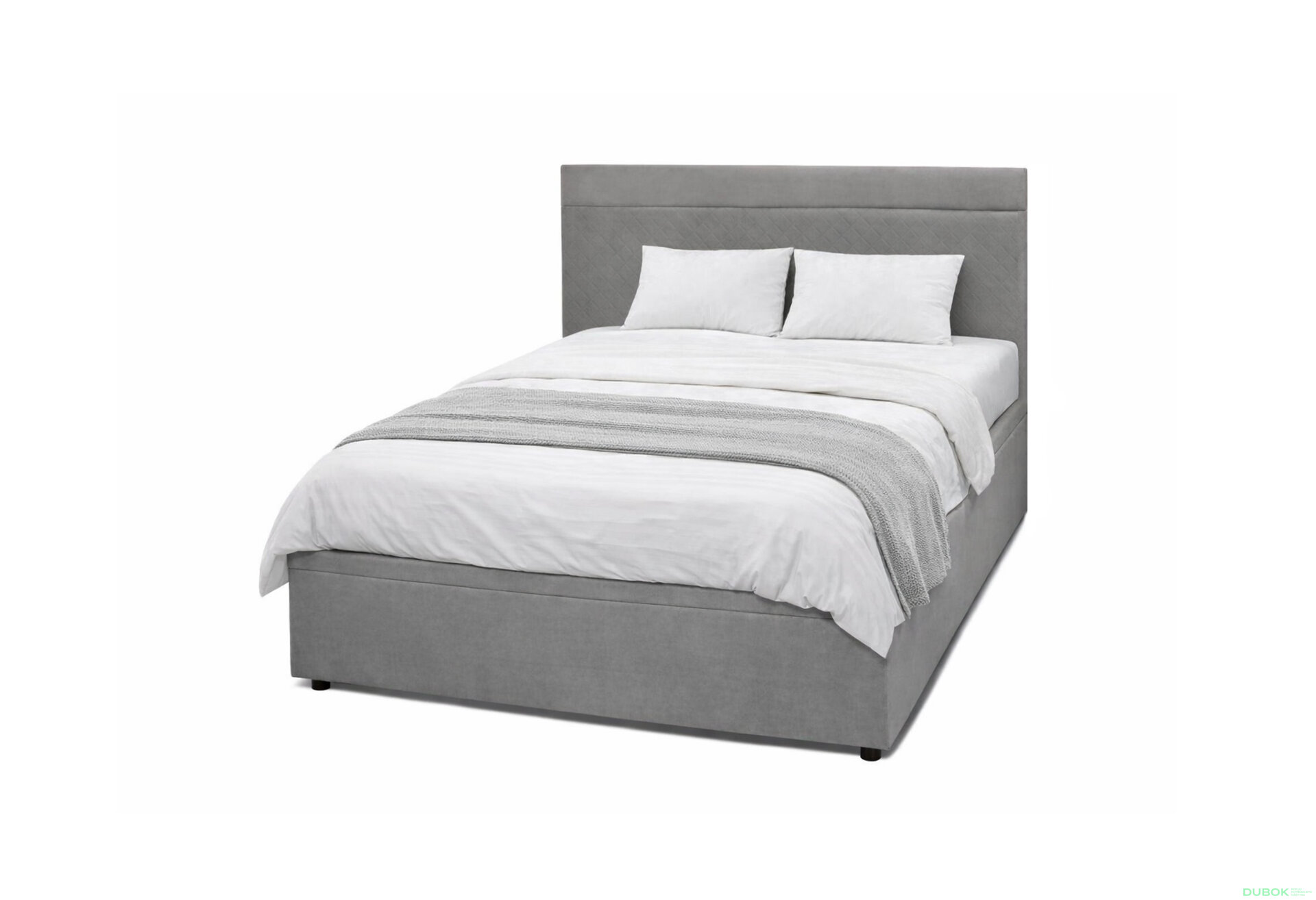 Fotografia 8 - Posteľ Fro Pik 140x200 s roštom, úložným priestorom Mono 246, sivá