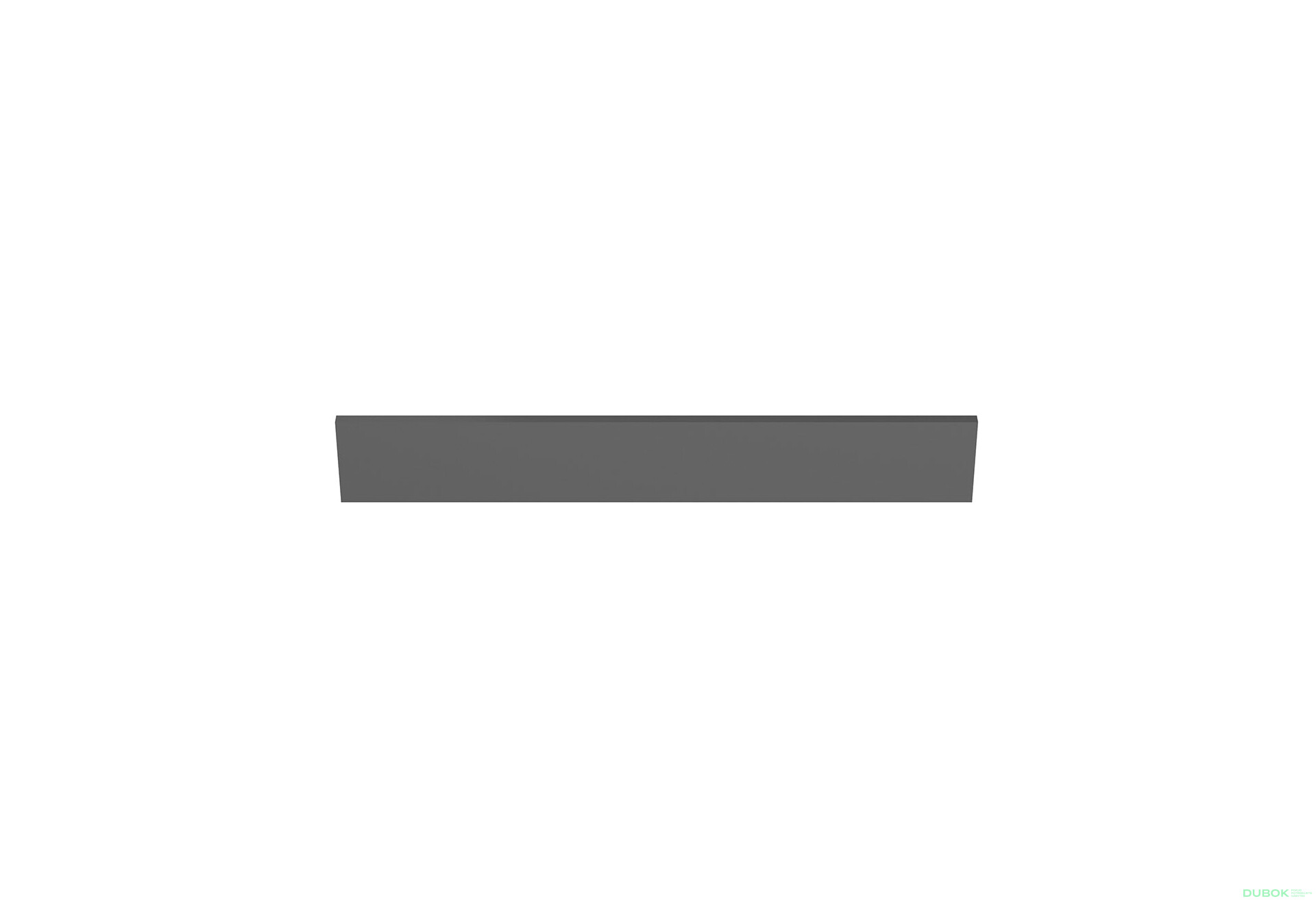 Fotografia 1 - Sokel 1000x150mm (1ks) Ava antracit / dub artisan Storaz-Lempert