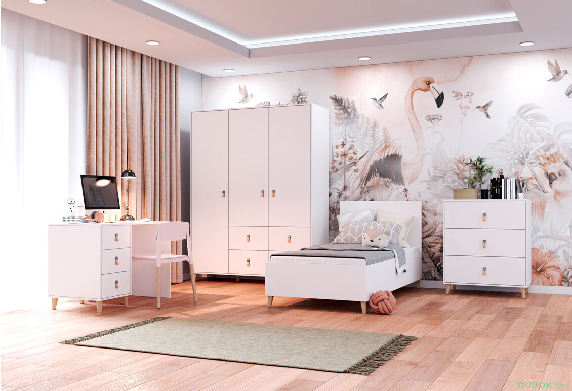 Séria do detskej izby Detské Figo biela