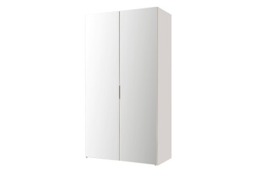 Skriňa 2D 100 Zrkadlo, korpus biely AL Módulná skriňa Modus