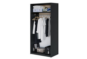 Modul №2 ŠU-1000*2050 DTD 18 mm antracit