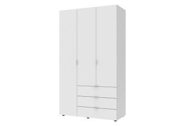 Skriňa 3D biela
