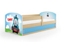Fotografia 1 - Posteľ Luki 1 borovica Tommy 80x160 cm s roštom, matracom