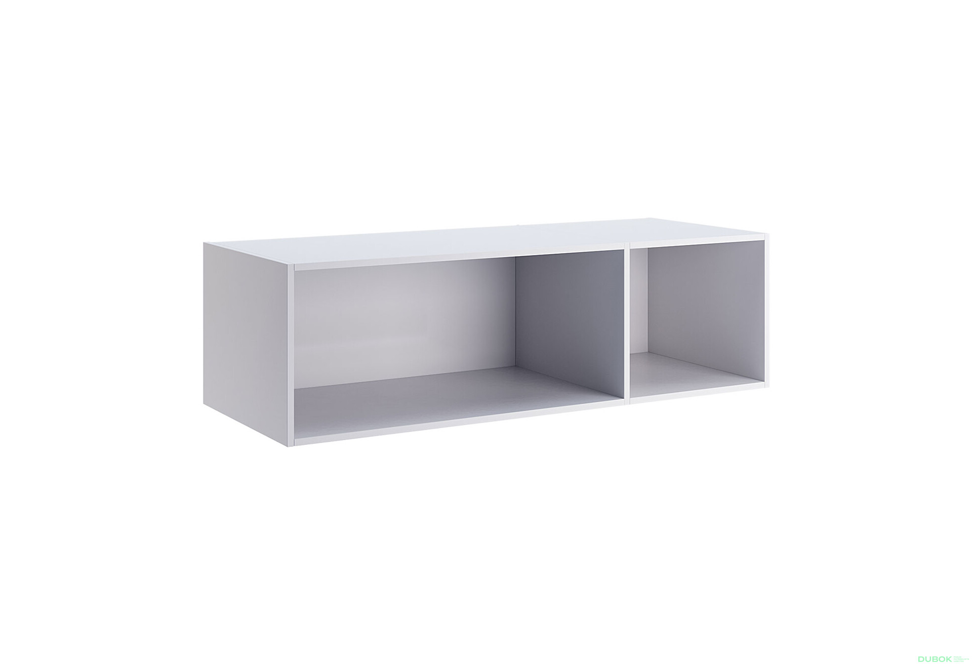 Korpus Nadstavec na skriňu 3dv Biely lesk Idea - Fotografia 1 Fotografia 1 - Korpus Nadstavec na skriňu 3dv Biely lesk Idea