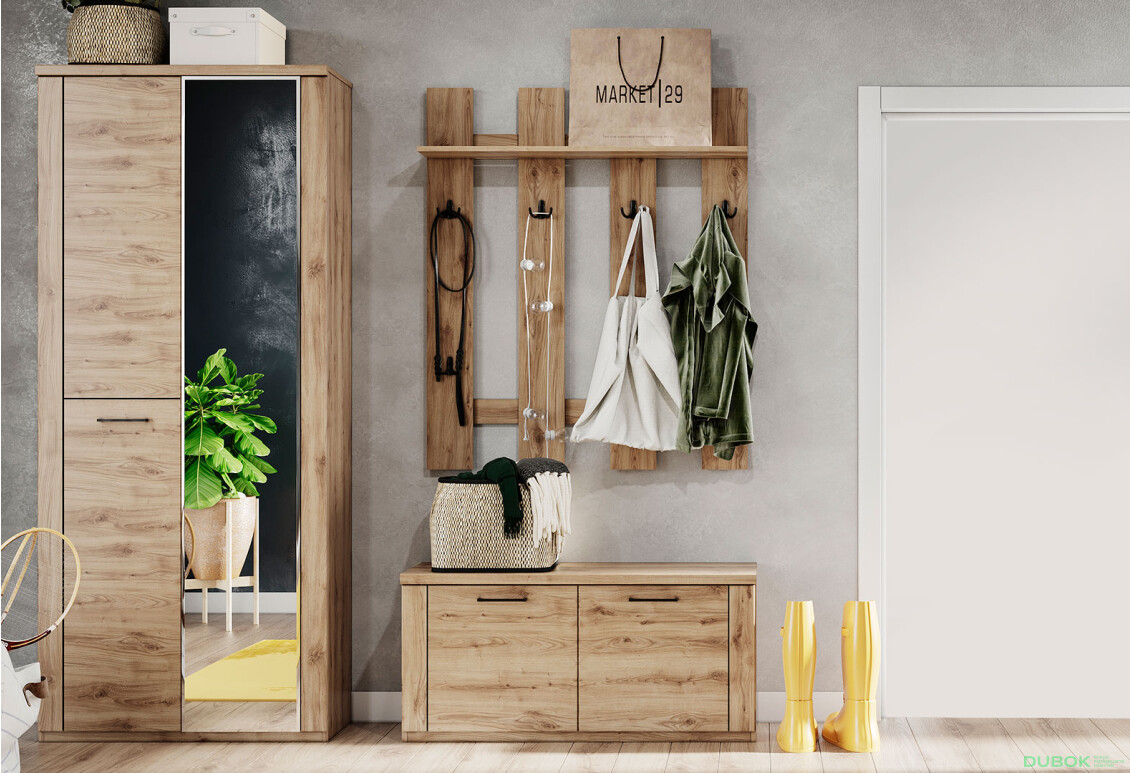 Predsieňová zostava 2.0 m dub navarra Doorset
