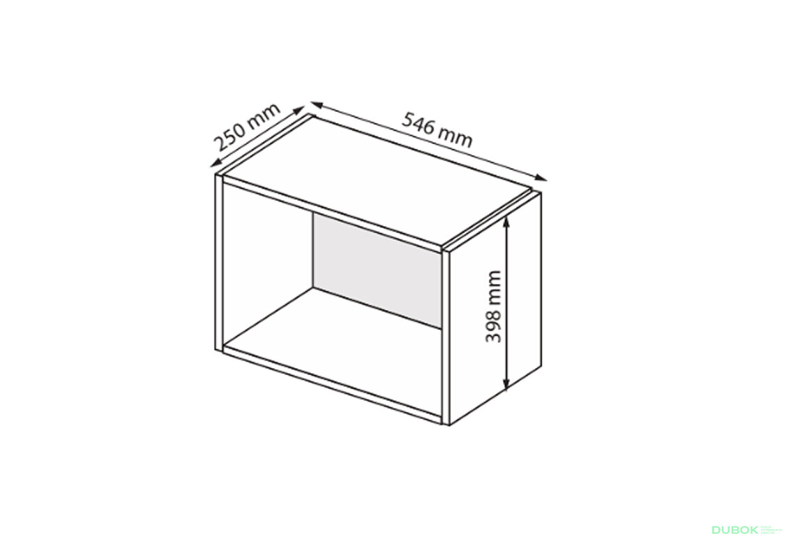Fotografia 3 - Rohový nadstavec na skriňu biely lesk Family