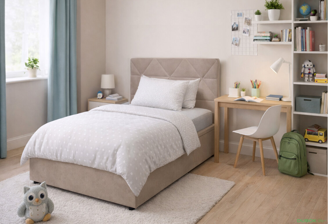 Fotografia 9 - Posteľ Fro Caro 120x200 s roštom, úložným priestorom Mono 233, tiež